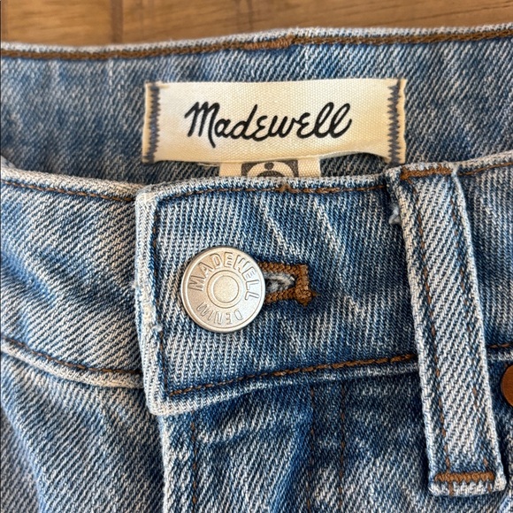 Madewell The Curvy Perfect Vintage Wide-Leg Crop Jeans 26P 26 Petite - Picture 8 of 12